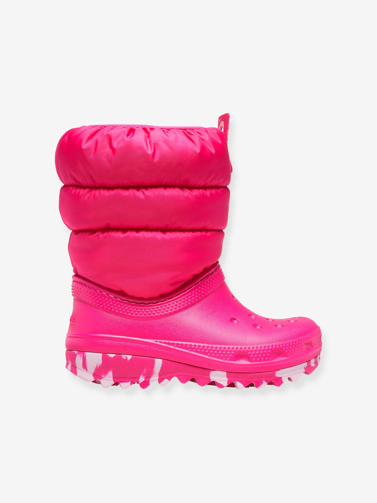 Crocs Baby Stiefel CLASSIC NEO PUFF BOOT T CROCS - nachtblau