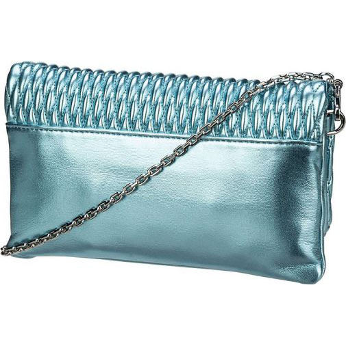 Karl Lagerfeld Abendtasche & Clutch K/Kushion Quilted Wallet On Chain Metallic