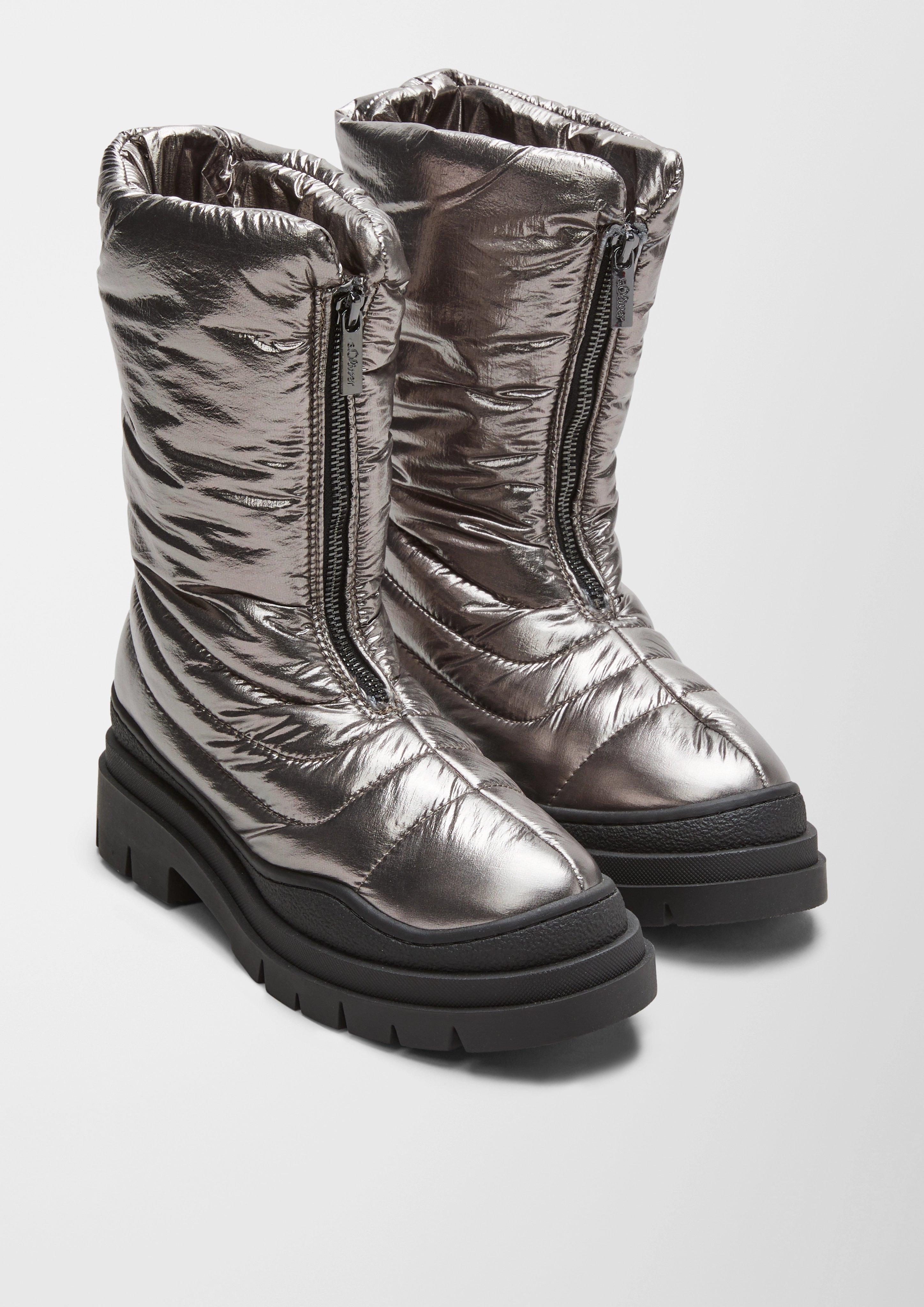 Boots in Metallic-Optik  6006684-915