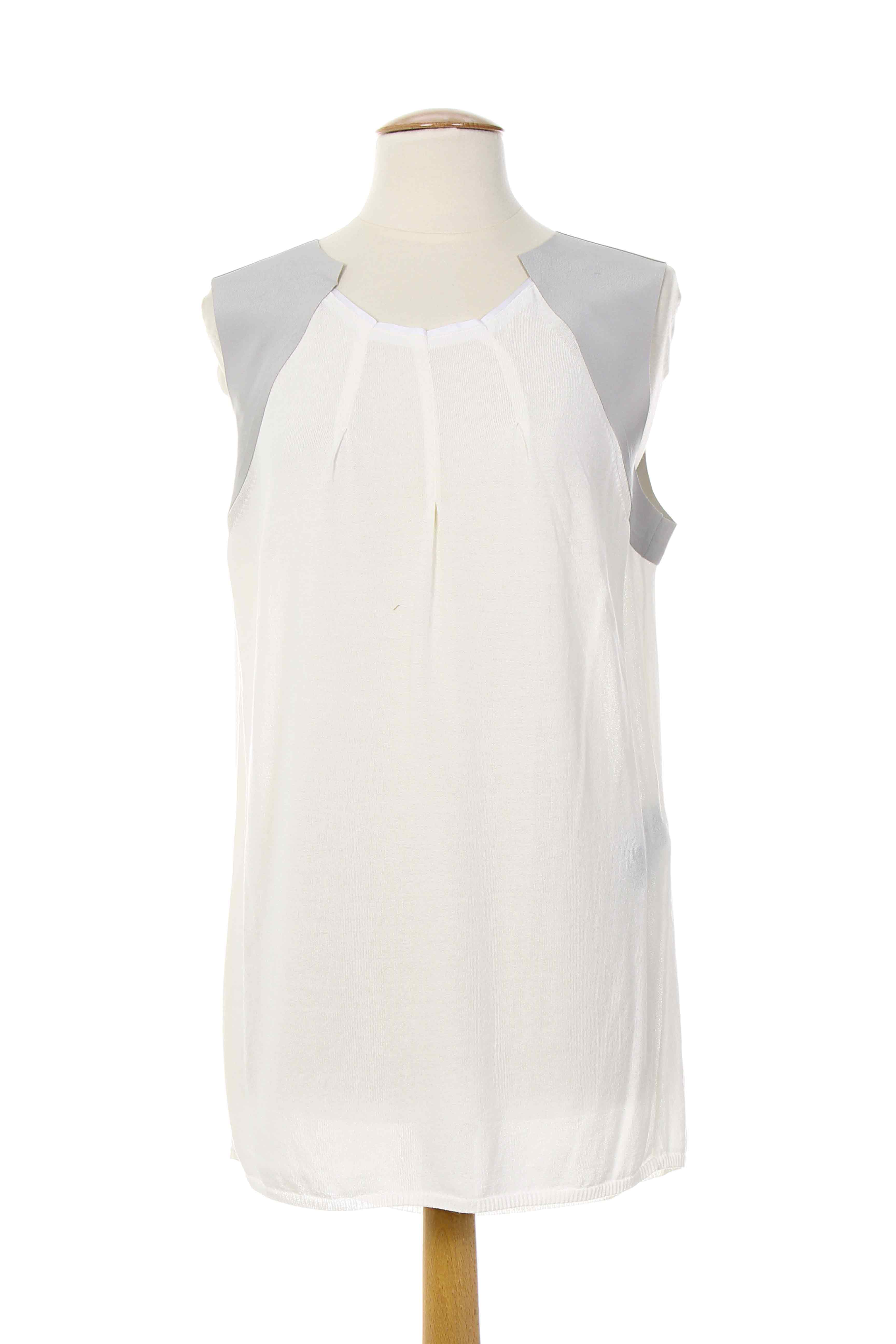 Almalibre Tuniquesansmanche Femme couleur blanc