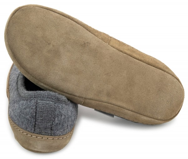 Gottstein ~ Cheyenne Wool Slipper ~ Grey