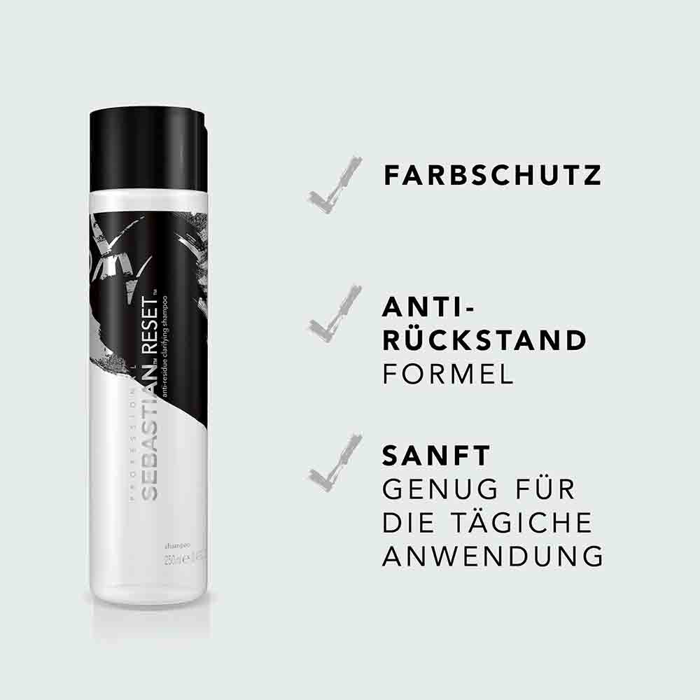 Sebastian Professional Professionelle Shampoos Reset Anti-Rückstände-Shampoo