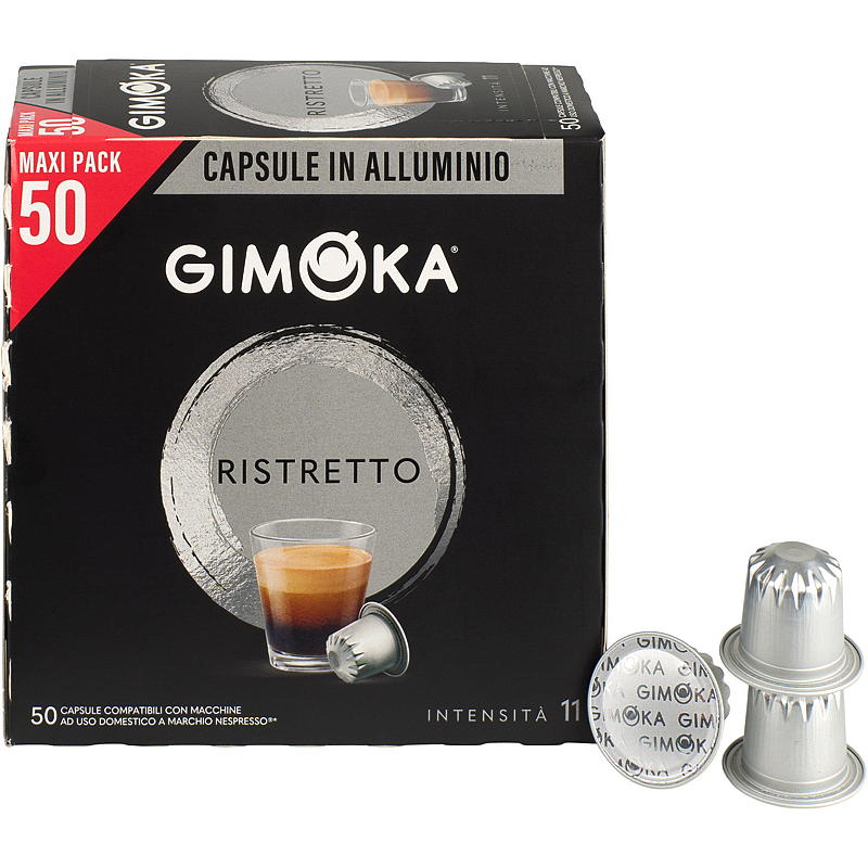 Gimoka Kaffekapsler 50 stk Ristretto