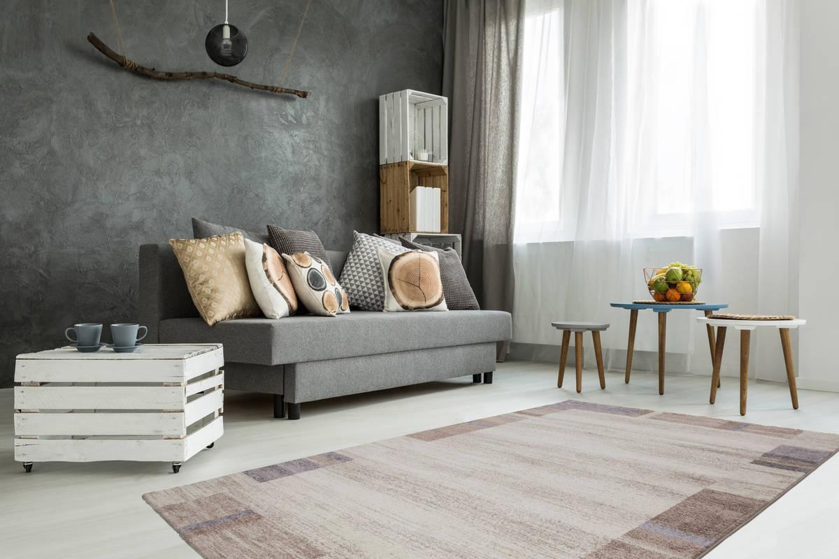Kayoom Falkland - Darwin Beige / Silber 200cm x 290cm