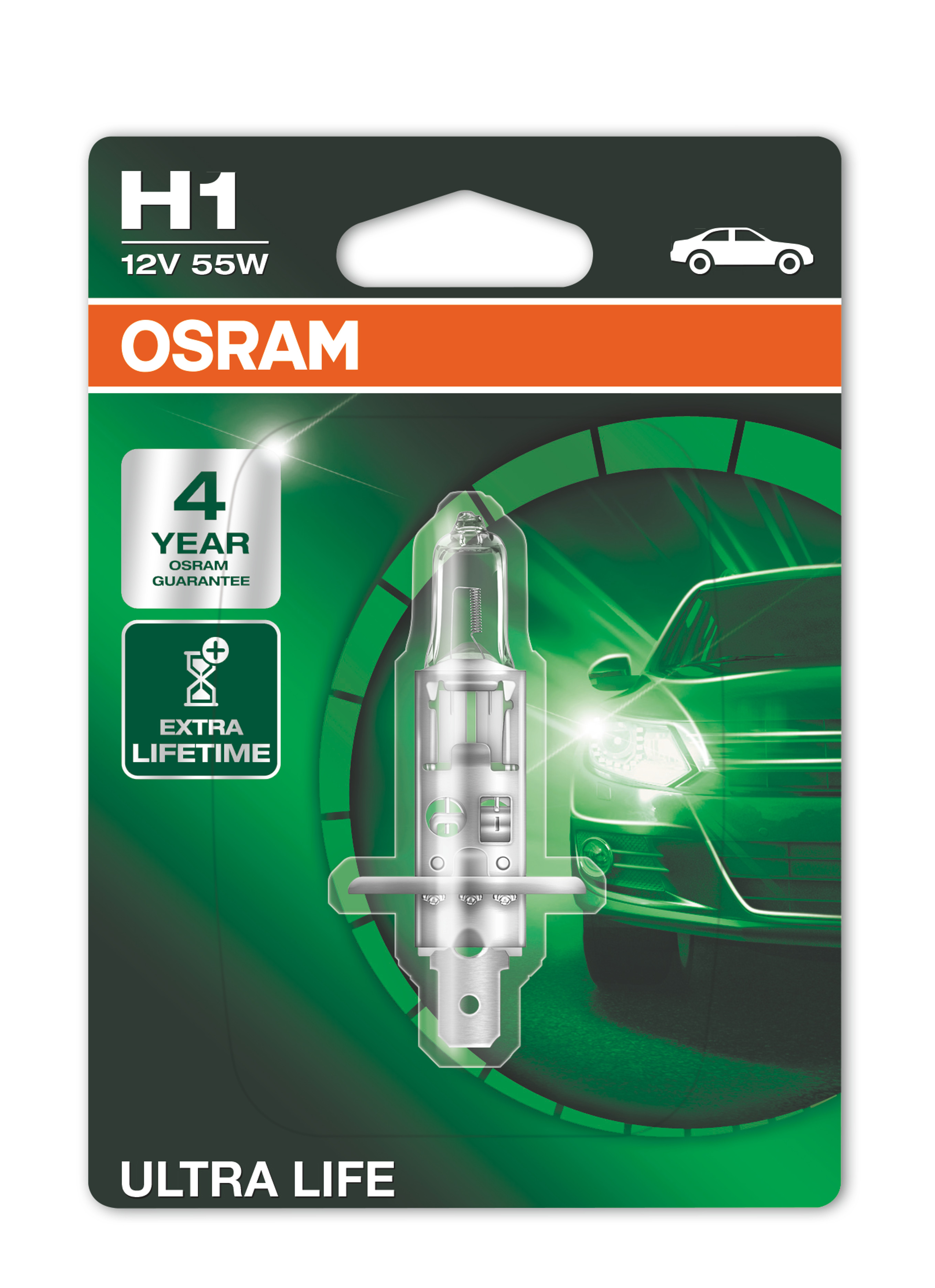 OSRAM ULTRALIFE® H1 12V DUOBOX - ATU
