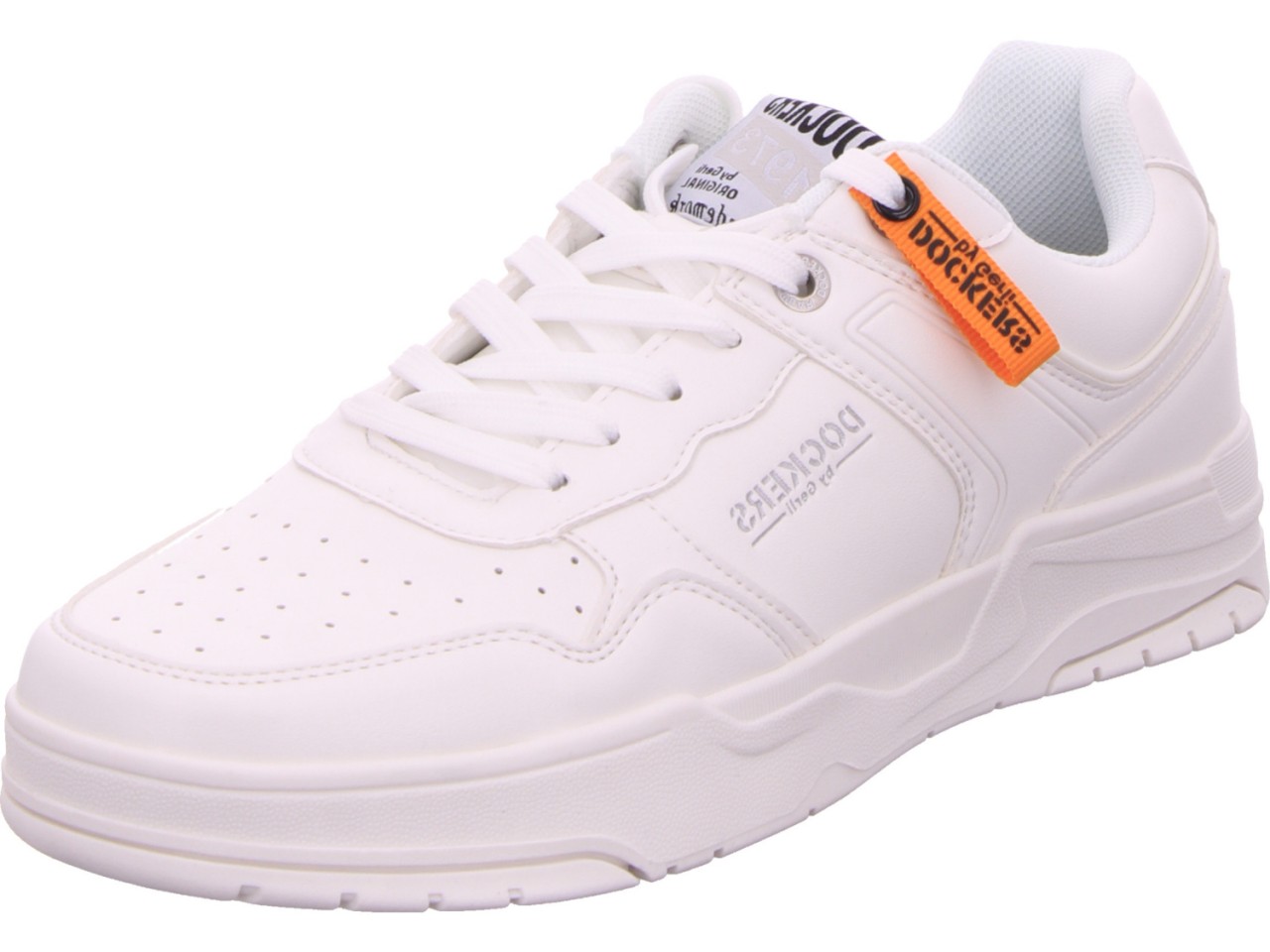 DOCKERS Freizeit Schnürer weiss