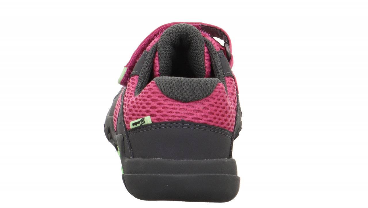 TRACE - Pink/GrauSneaker low mit Klettverschluss