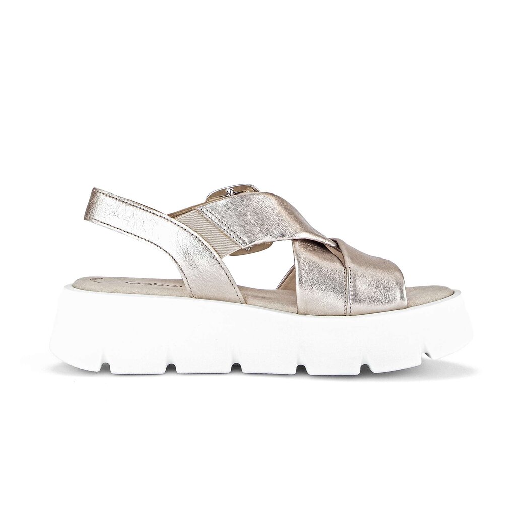 Gabor fashion Plateau Sandale gold