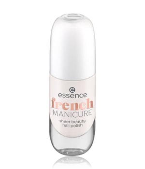 essence french MANICURE sheer beauty nail polish Nagellack-8 ml