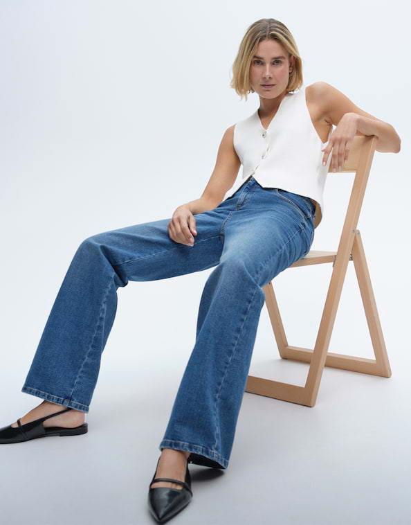 Wide Leg Jeans Mivy