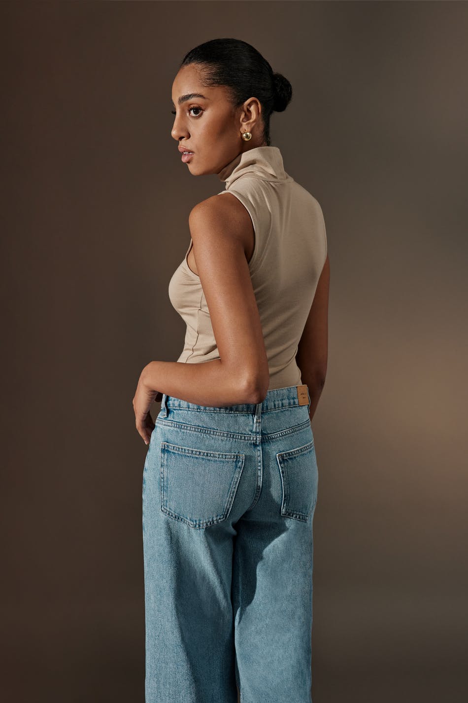 Cropped polo tank