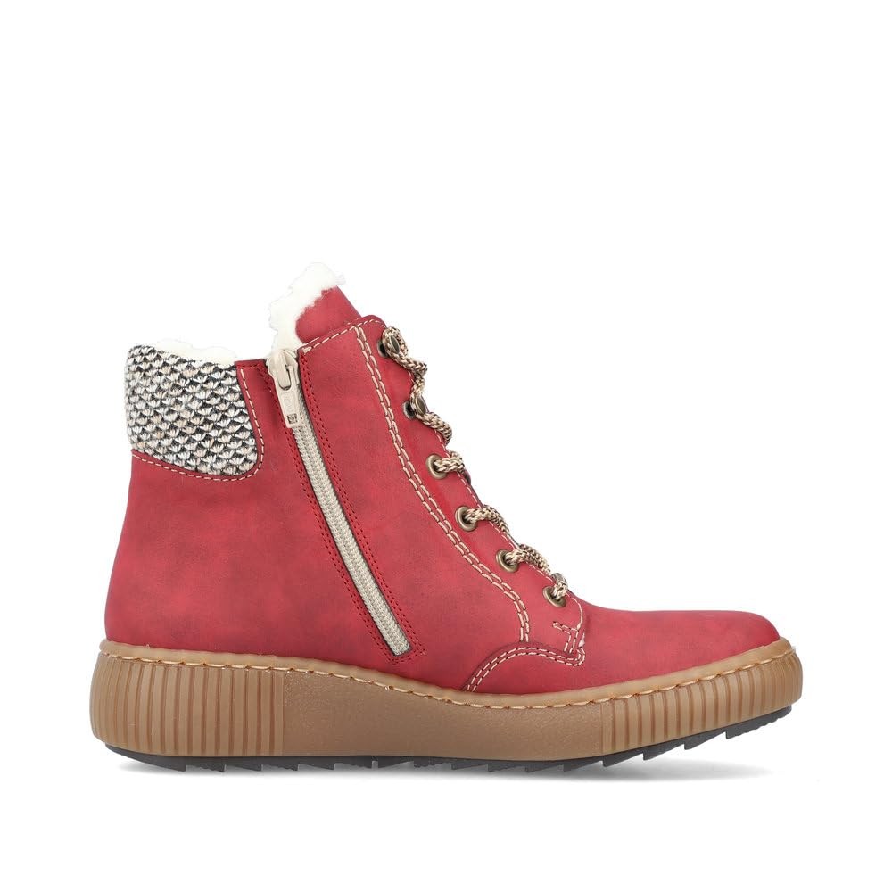 RIEKER Komfort Sandalen rot