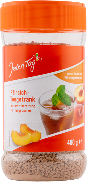 Jeden Tag Pfirsichteegetränk Instant