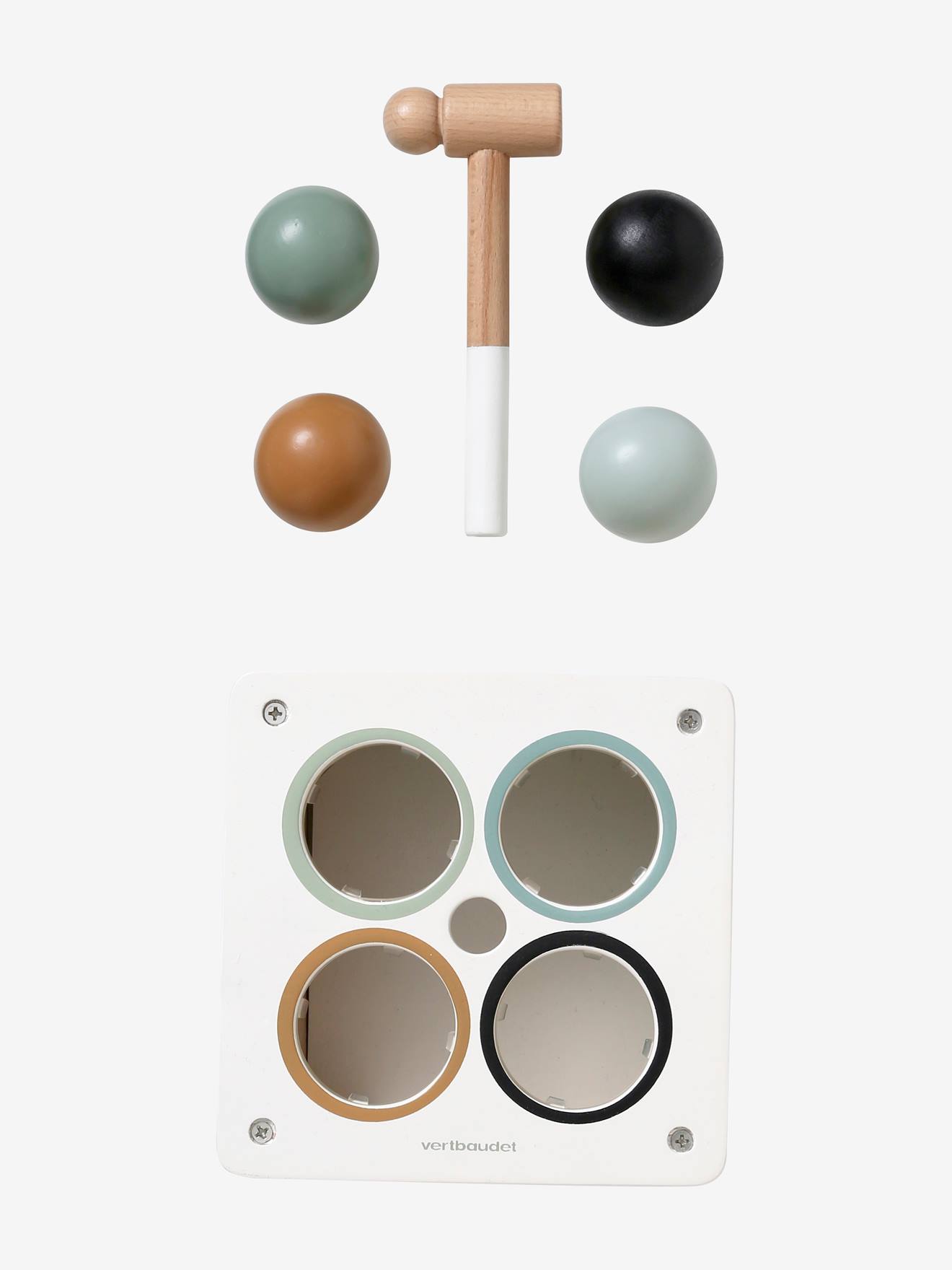 Jeu de Tap-tap GREEN FOREST en bois FSC® multicolore
