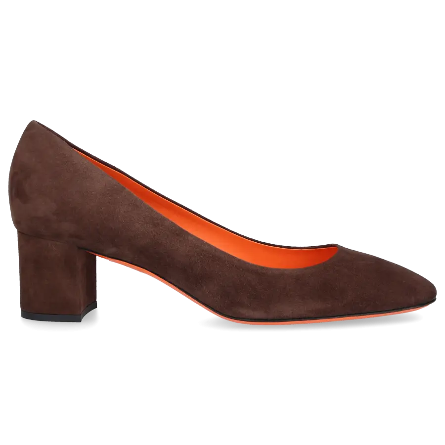 Santoni - Pumps 59621 Veloursleder - braun
