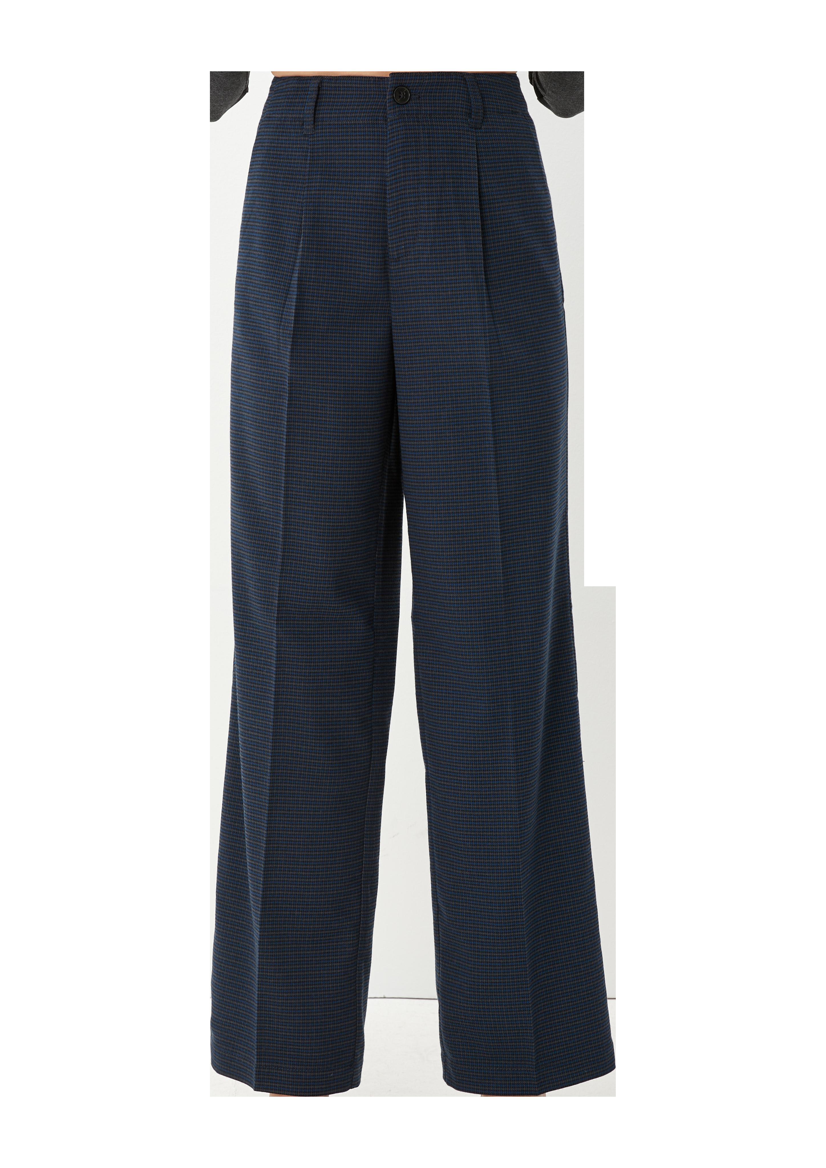 Regular: Hose mit Glencheck-Muster  2125228-99N1