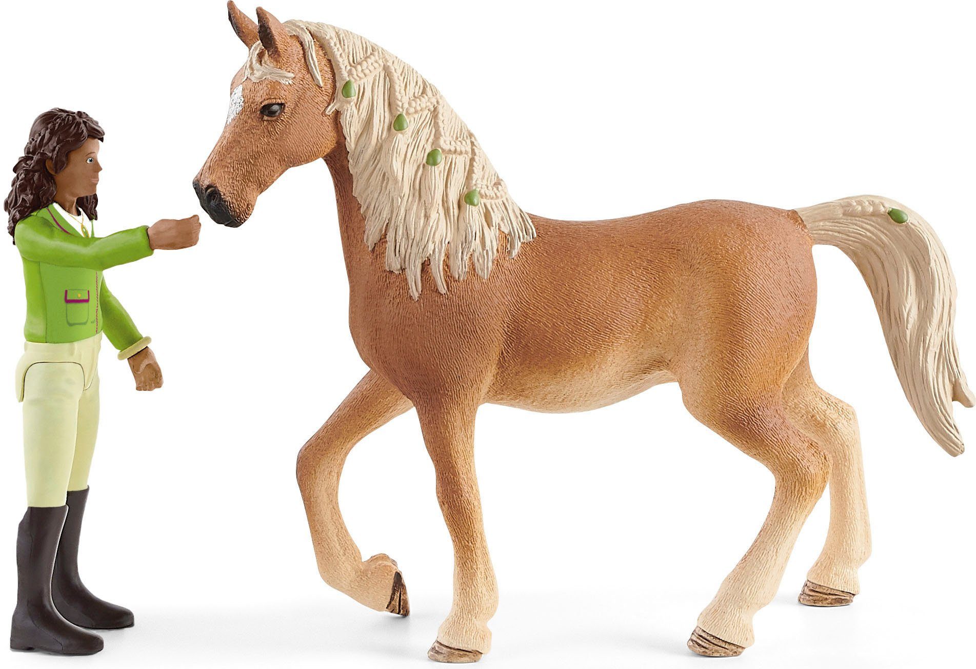Schleich® Spielfigur HORSE CLUB, Sarah und Mystery (42542)