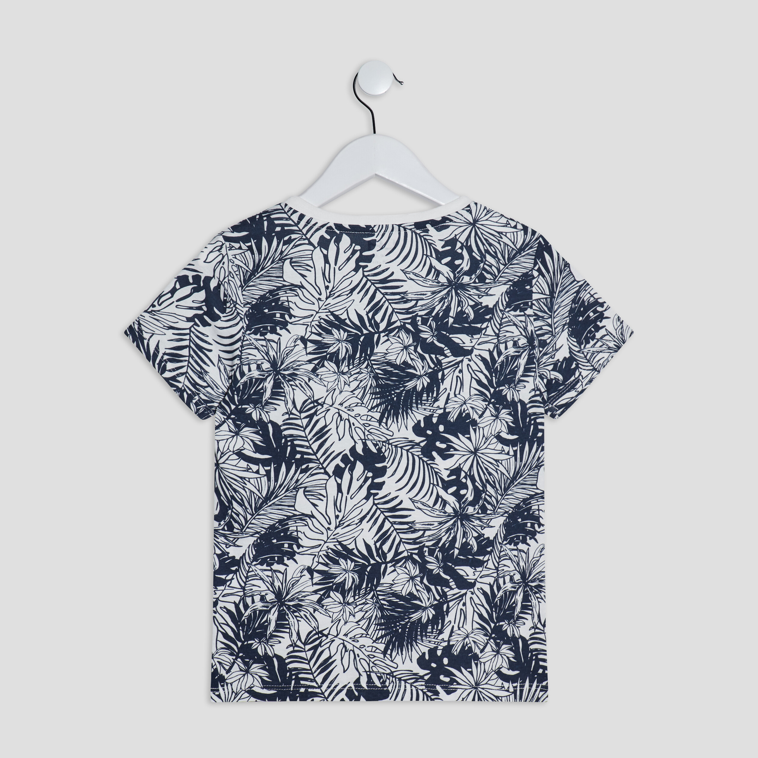 T-shirt manches courtes ecru garçon | La Halle