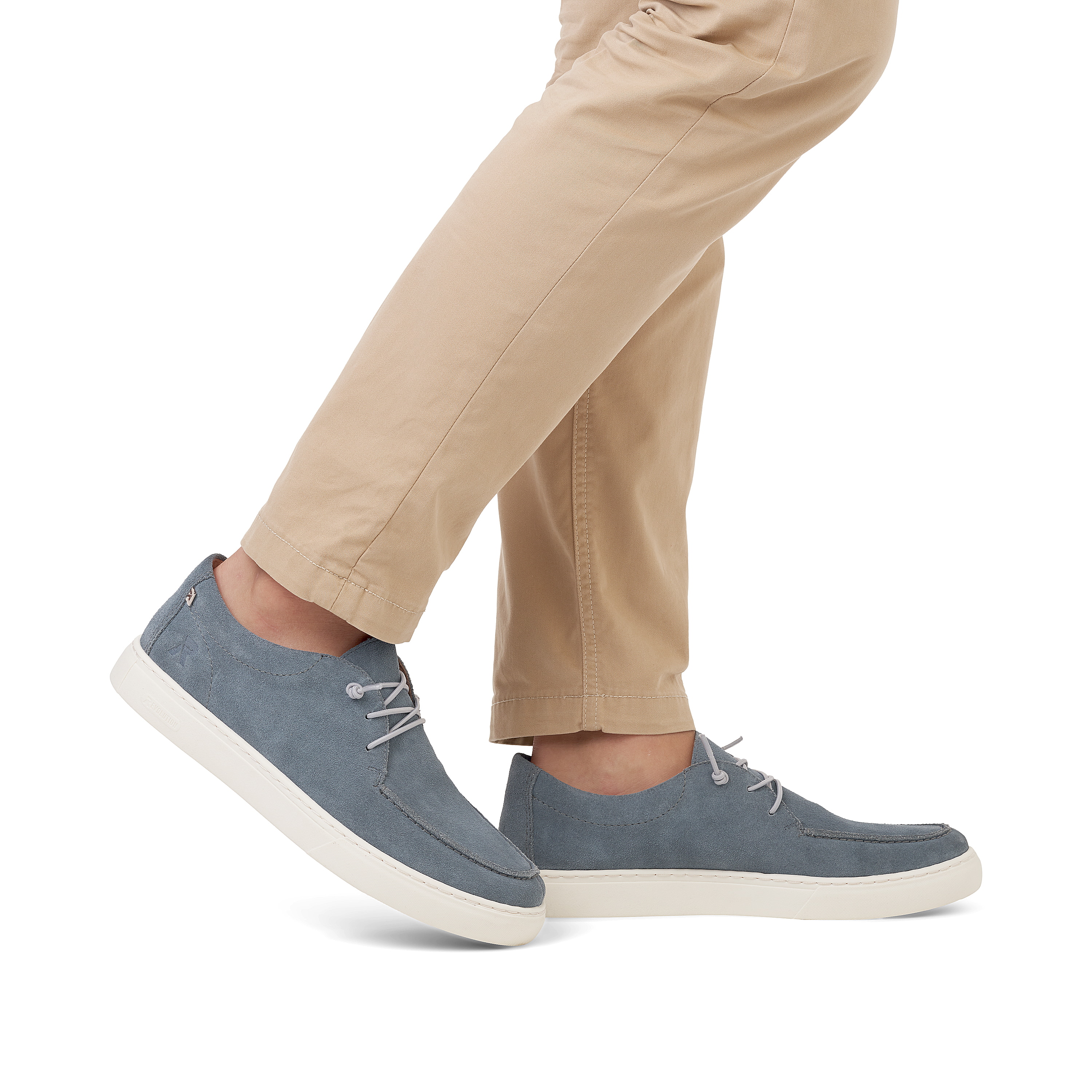 Rieker Herren Slipper steel blue