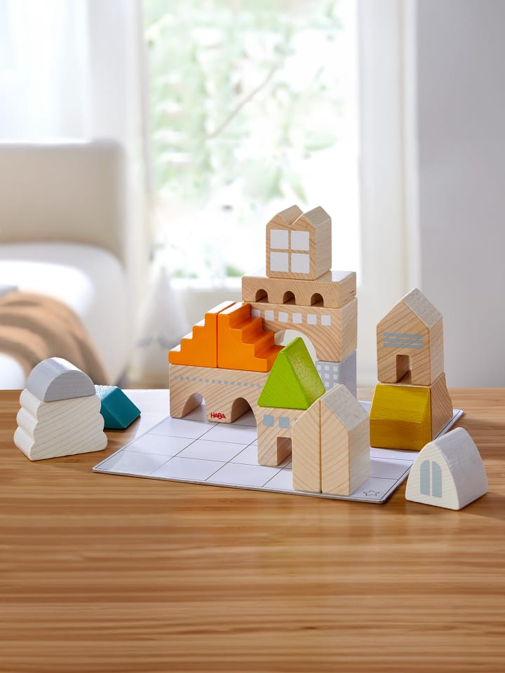Haba Spielbausteine Kreativbausteine in Logikbaumeister günstig kaufen onesize