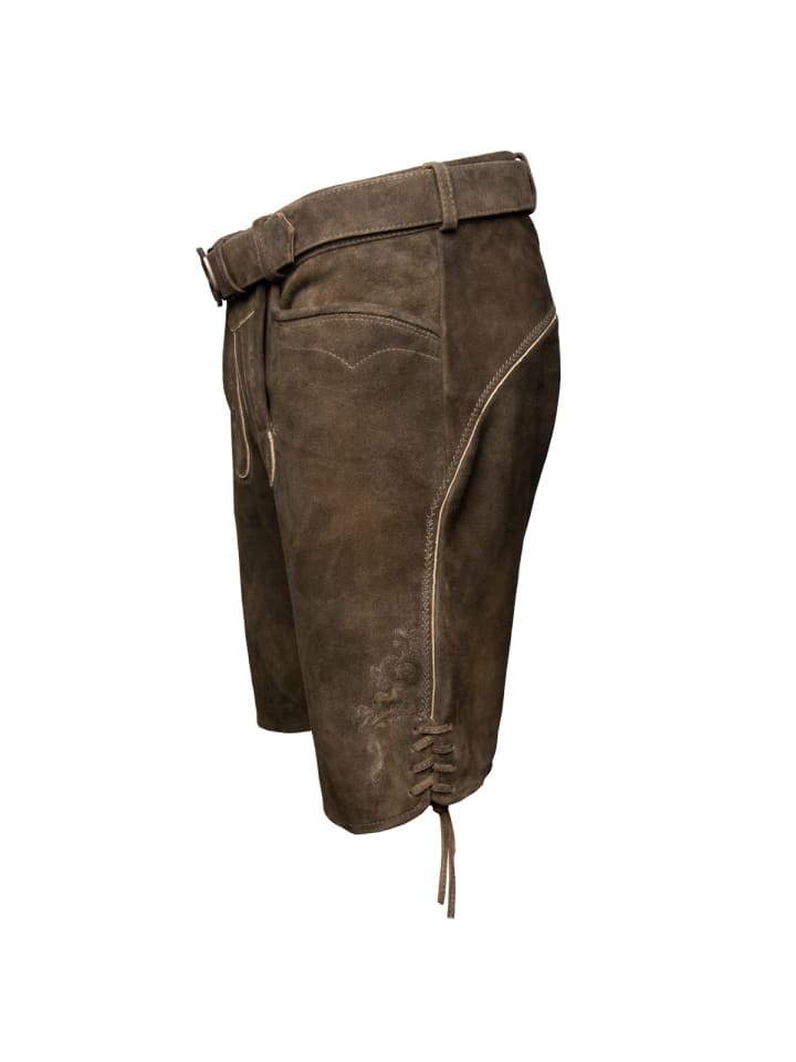 Spieth & Wensky Lederhose Ruprecht in braun günstig kaufen