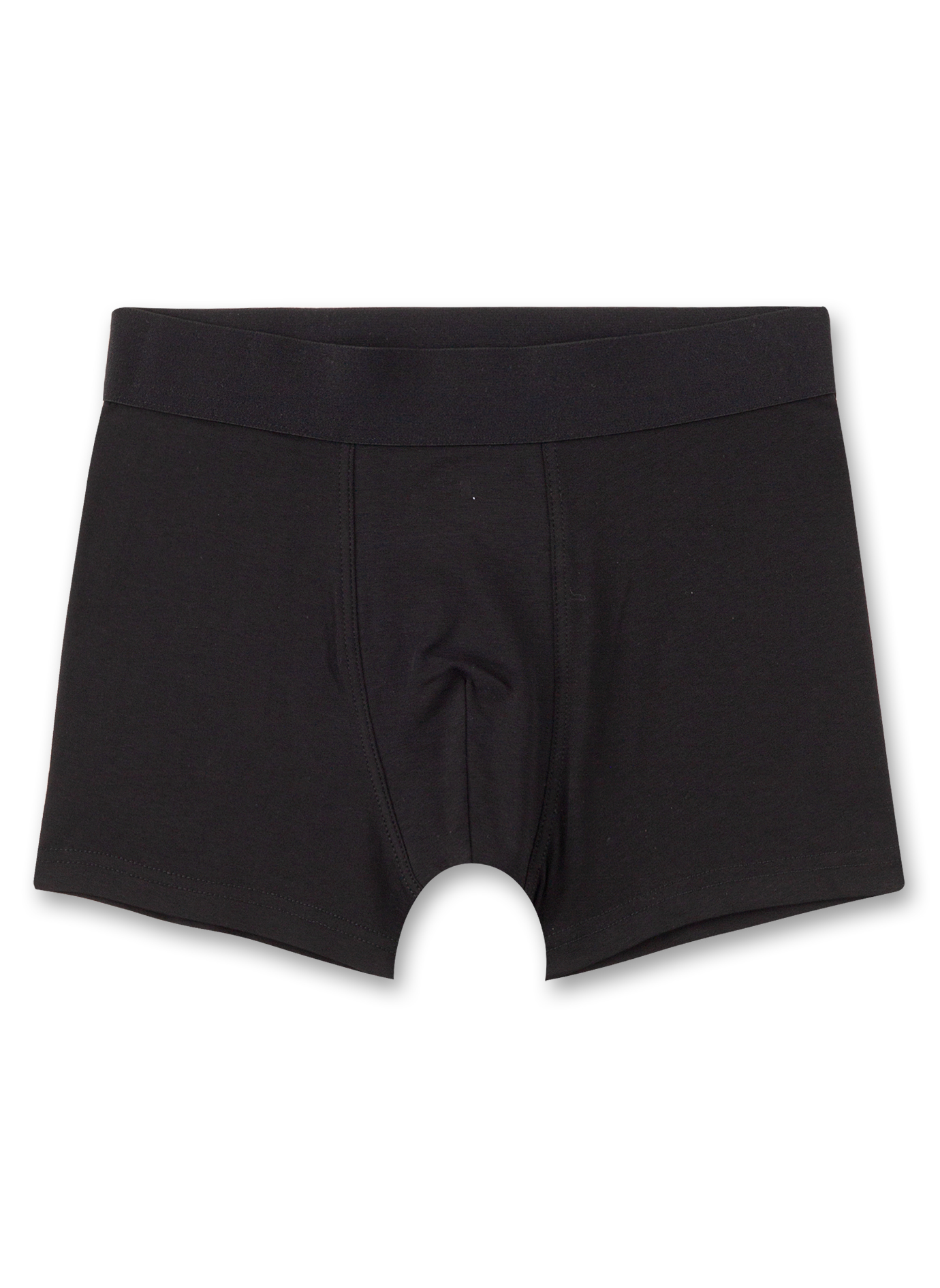 Jungen-Hipshorts (Doppelpack) Schwarz
