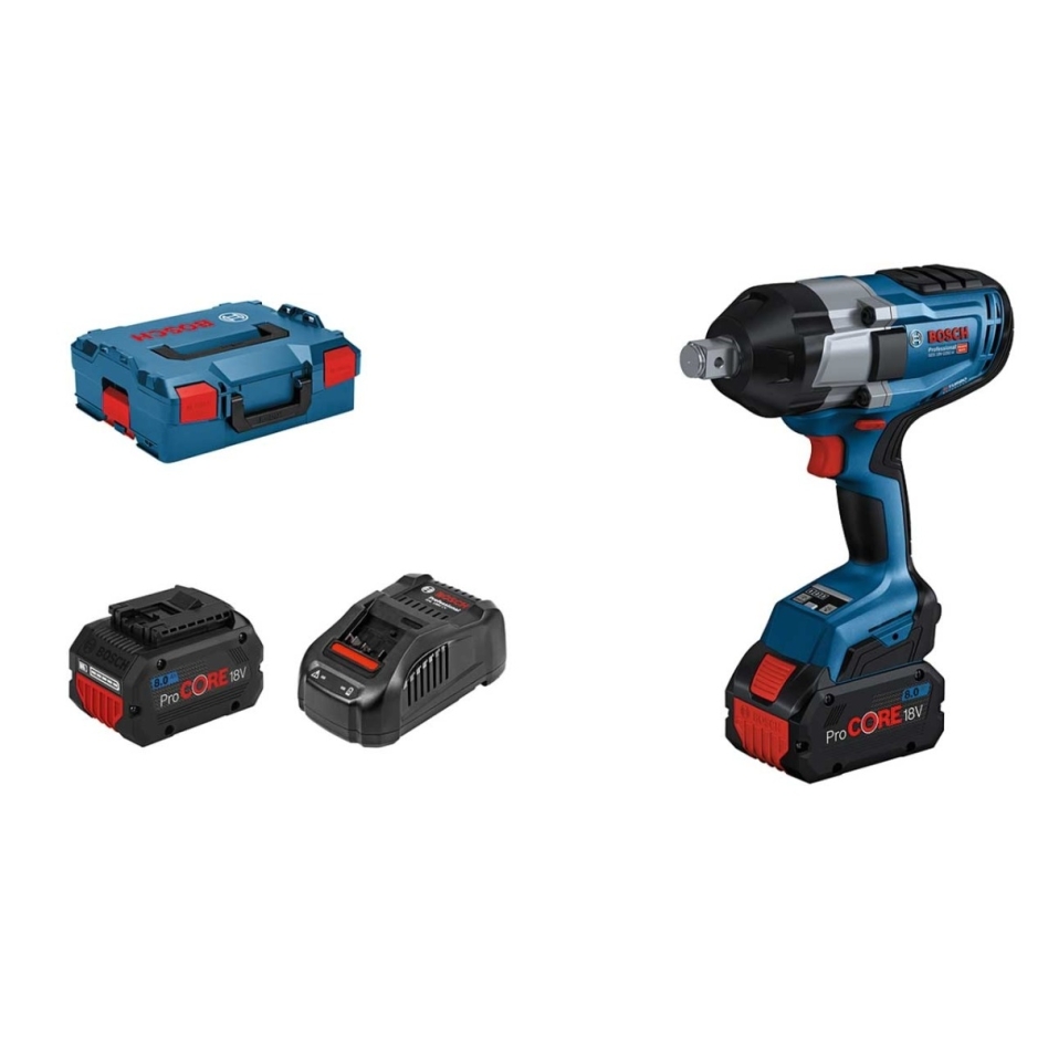 Bosch Blue 06019J8502 GDS 18V-1050 H Profi-Schlagschrauber 3/4