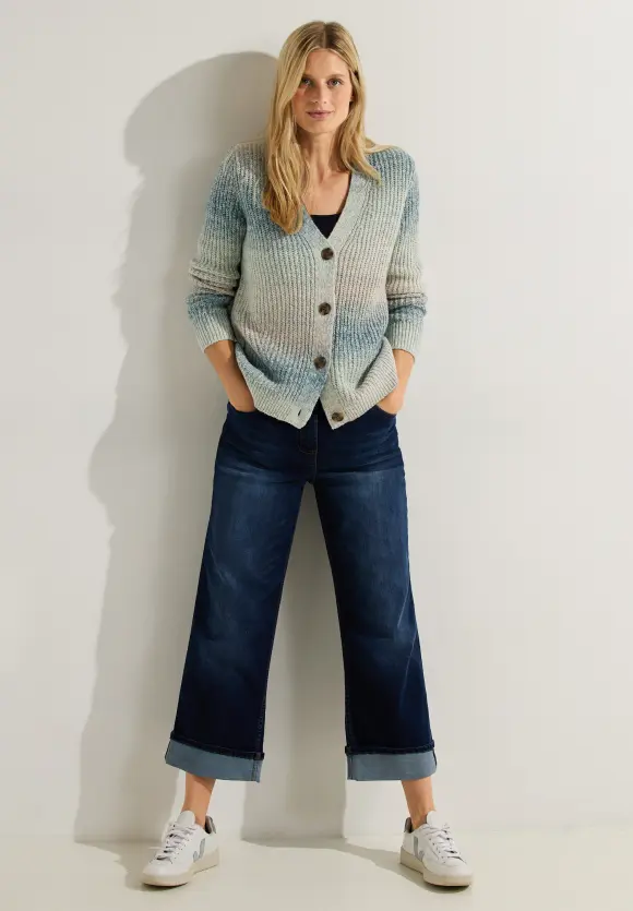 CECIL Cardigan mit Farbverlauf