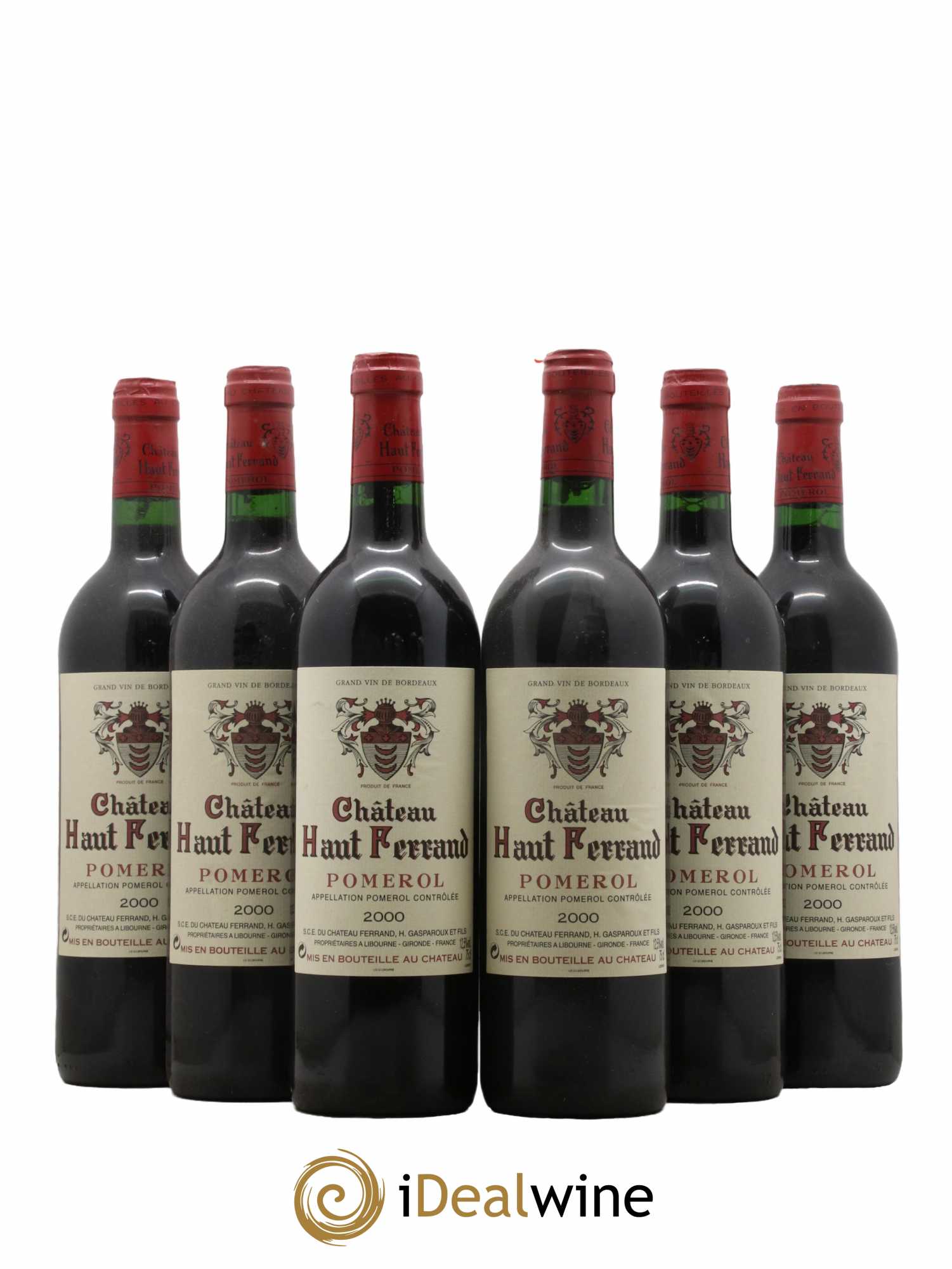 Château Haut Ferrand  2000 - Lot de 6 Bouteilles