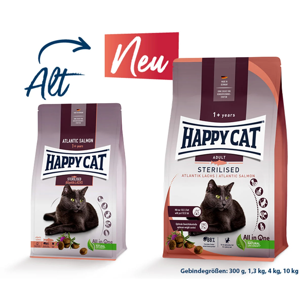 Happy Cat Sterilised Adult Atlantik Lachs kaufen