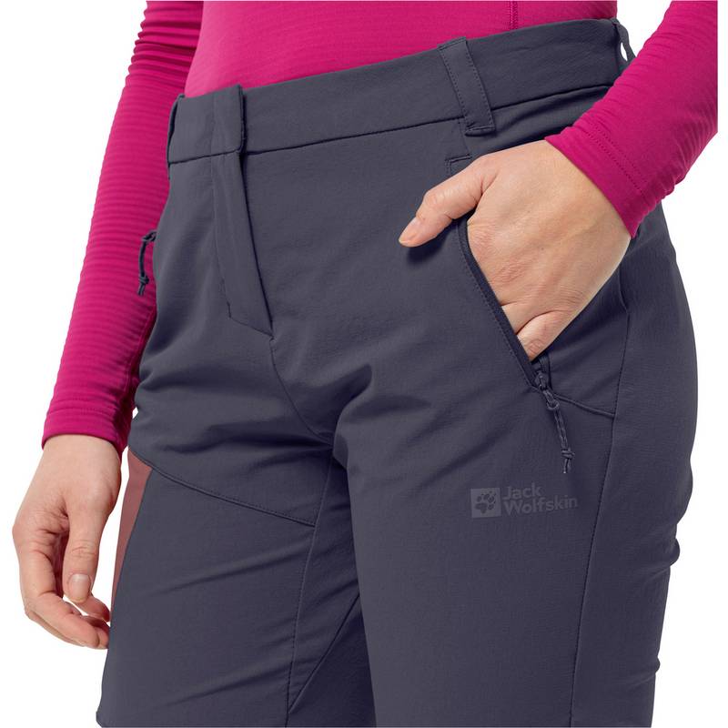 Jack Wolfskin GLASTAL WINTER Softshellhose Damen