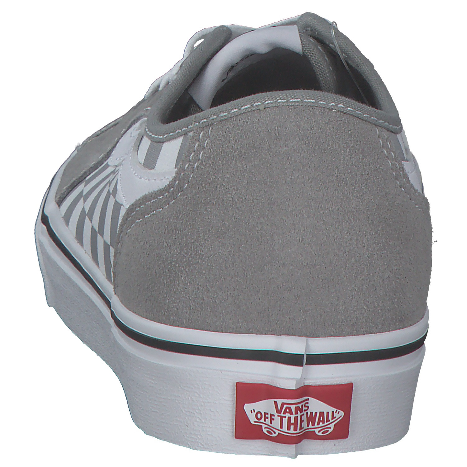 Vans Filmore VN0A3WKZ, Sneakers Low, Herren, Grau Weiß