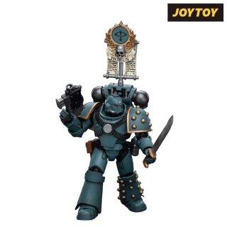 Warhammer The Horus Heresy Actionfigur 1/18 Sons of Horus MKIV Tactical Squad Legionary with Legion Vexilla 12 cm