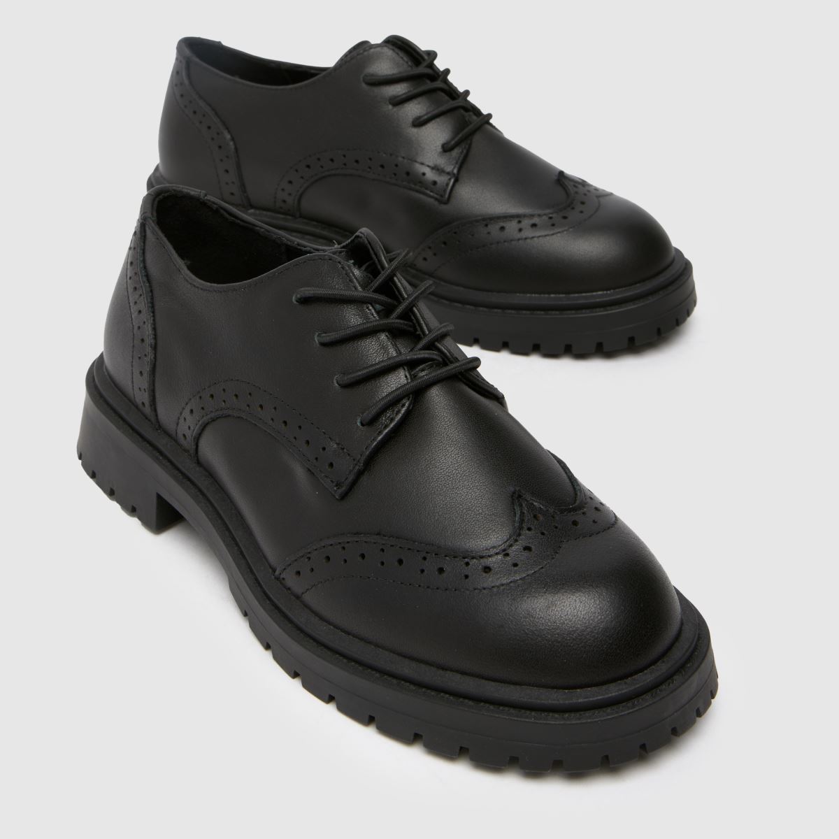 Schuh črni čevlji Luminary brogue za deklice