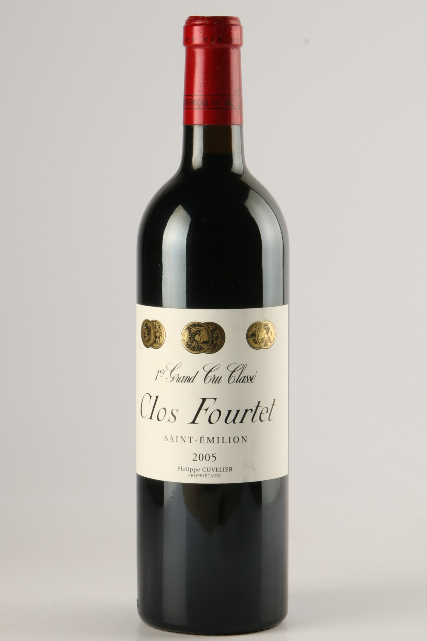 Vin 2005 CHÂTEAU CLOS FOURTET 2005, Saint Emilion. Vin ancien - SoDivin