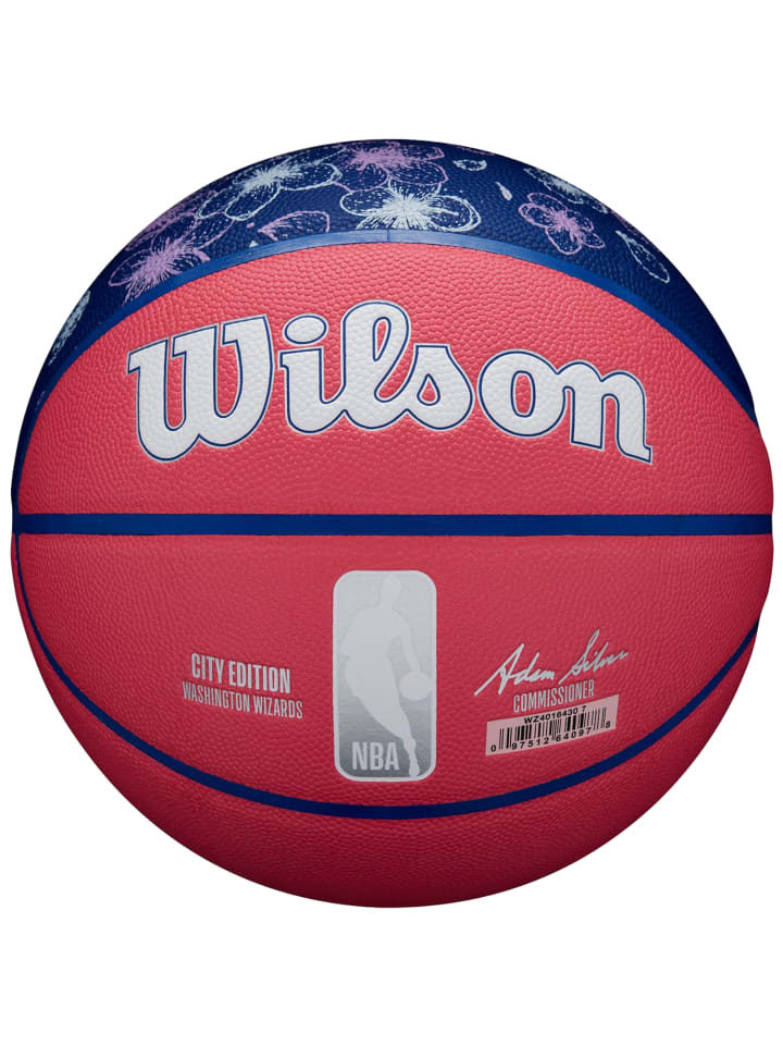 Wilson Wilson NBA Team City Collector Washington Wizards Ball in Rosa günstig kaufen 7