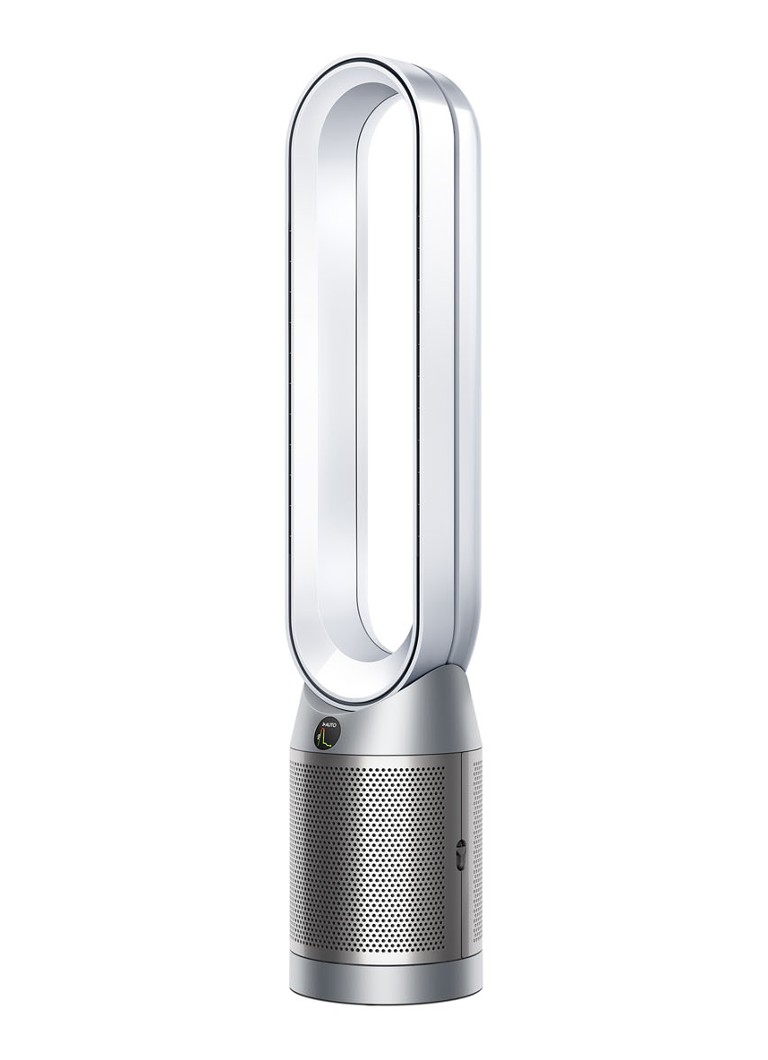 Dyson Purifier Cool Auto React -ilmanpuhdistin, jäähdytin ja lattiatuuletin, 105 cm korkea - valkoinen / nikkeli