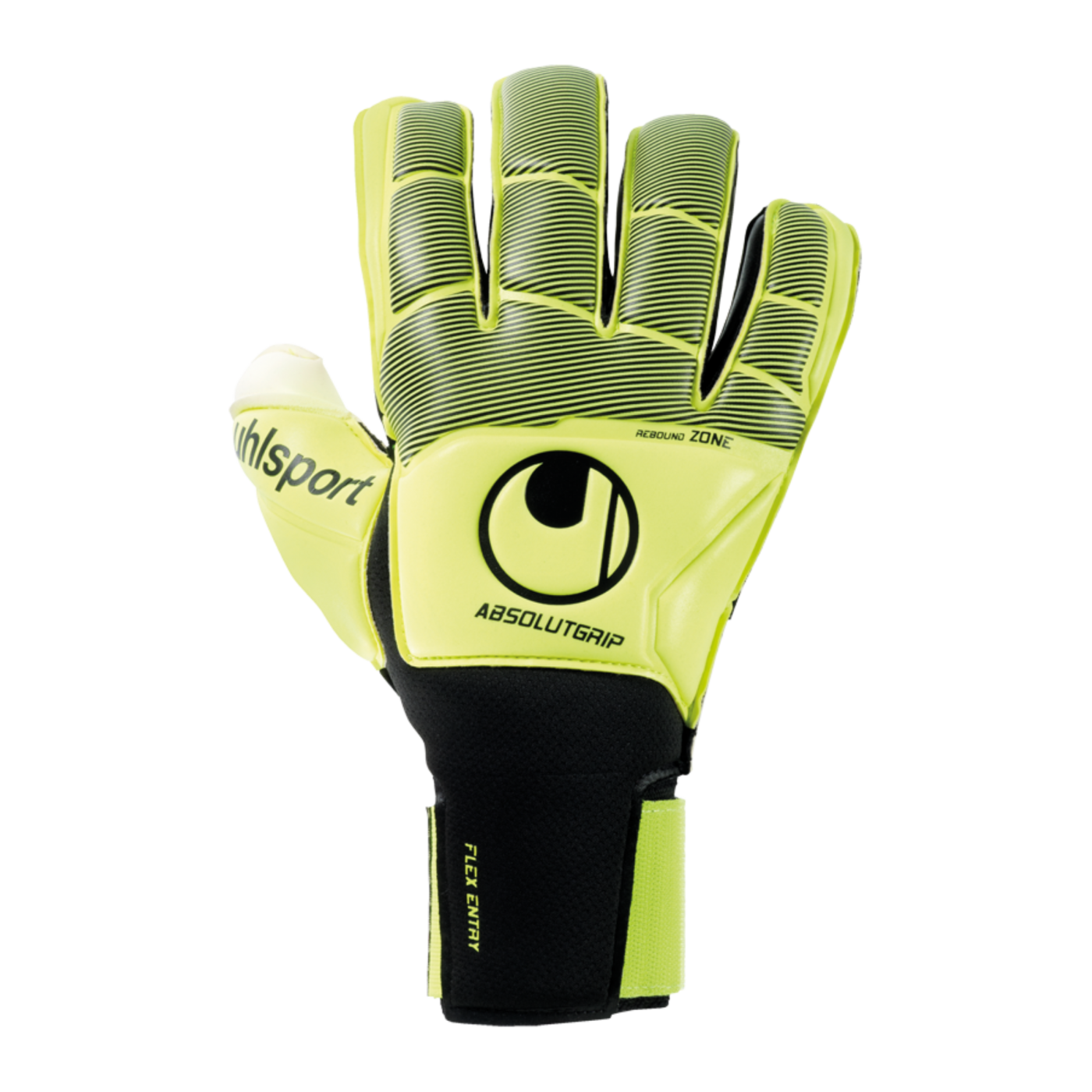 Uhlsport Absolutgrip Flex Frame Carbon Gelb F01