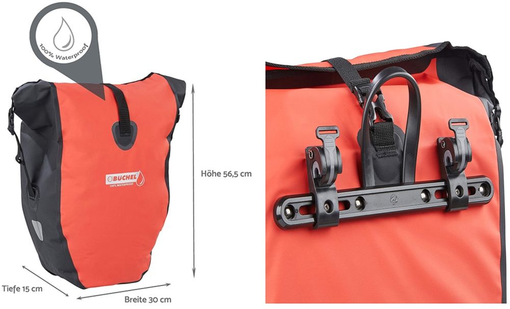 Büchel Gepäckträgertasche wasserdicht kaufen | Bike-Discount