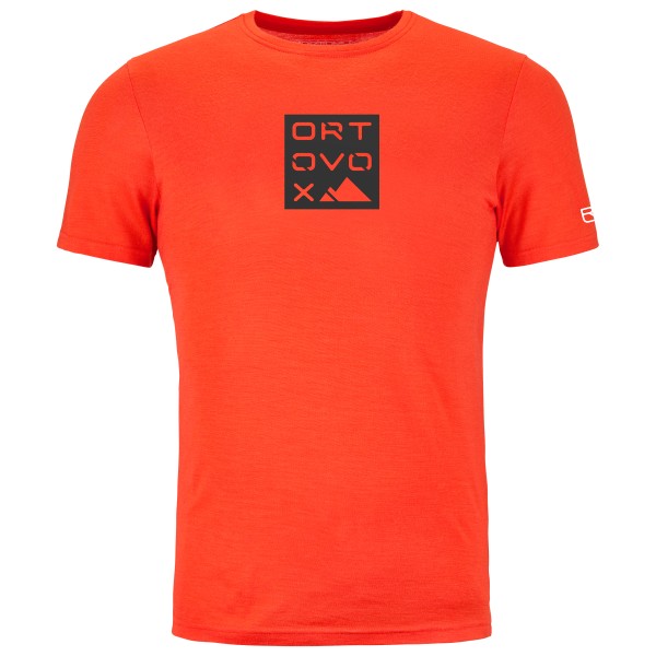 Ortovox - 185 Merino Square TS - Merinoshirt
