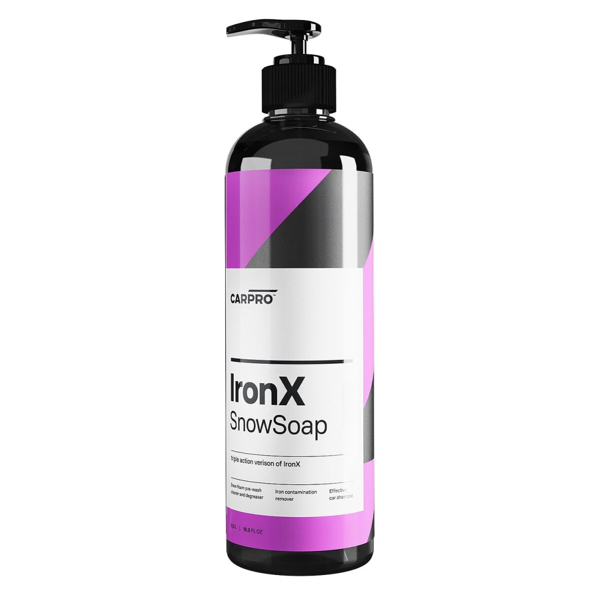 CarPro IronX Snow Soap Flugrostentferner Shampoo 500ml