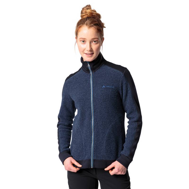 VAUDE Women's Skomer Wool Fleece Jacket Outdoorjacke Damen
