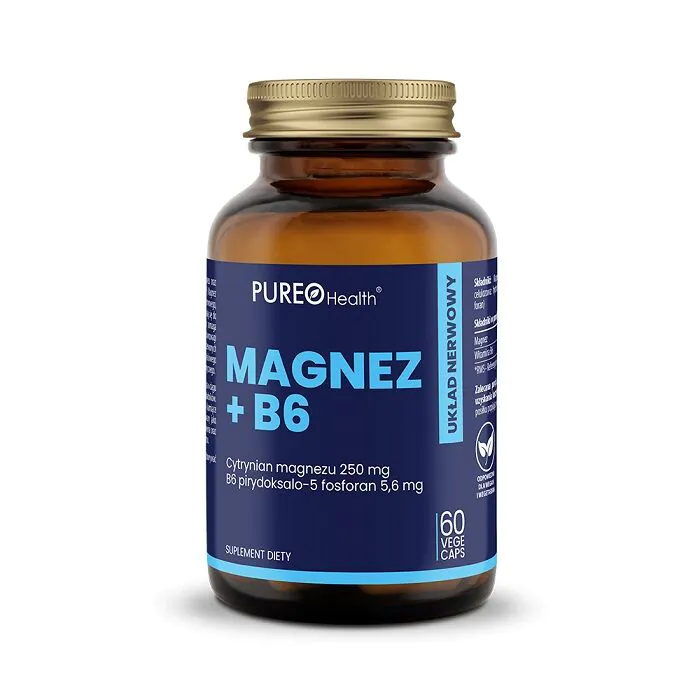 Pureo Health Magnesium + B6 5-P, kapsule