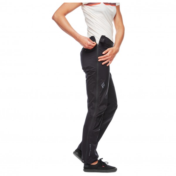 Black Diamond - Women's Stormline Stretch FullZip Rain Pants - Regenhose