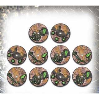 32mm Tomb World Flying Bases (10)