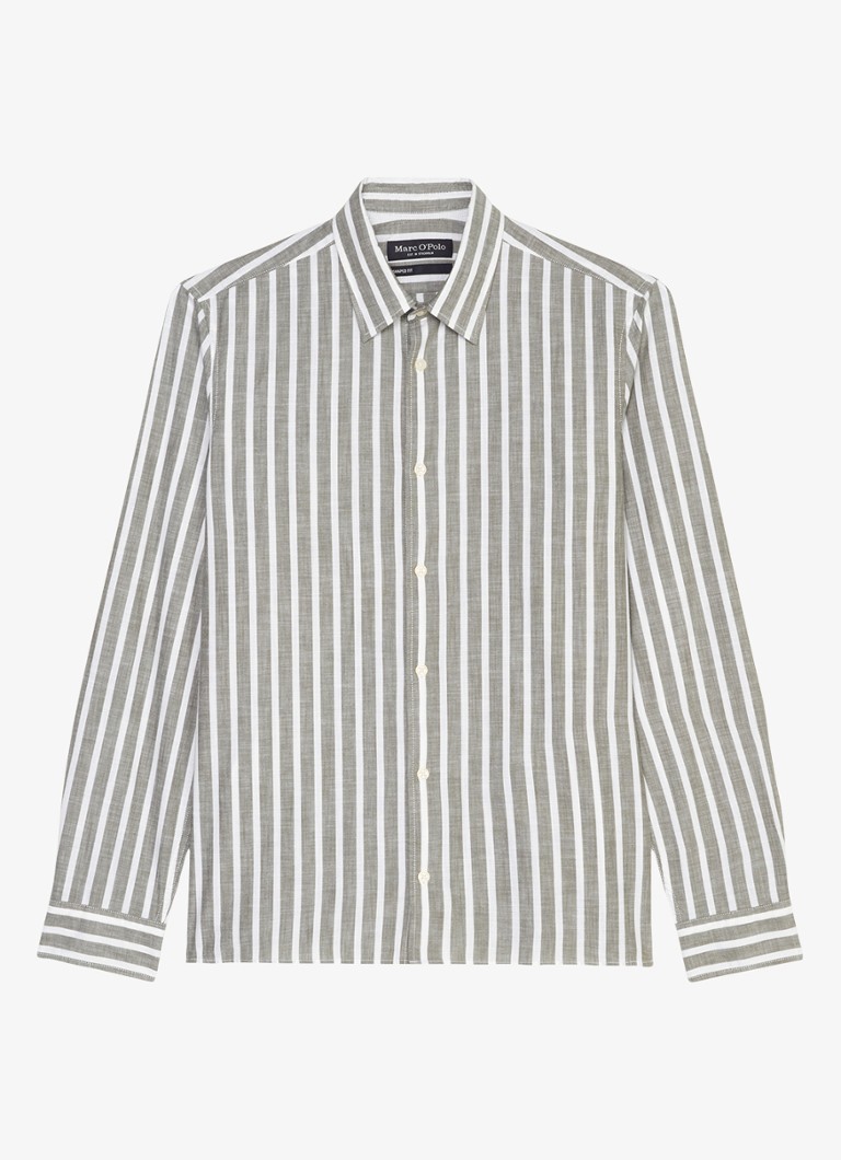 Tricou clasic Marc O'Polo cu dungi imprimate.