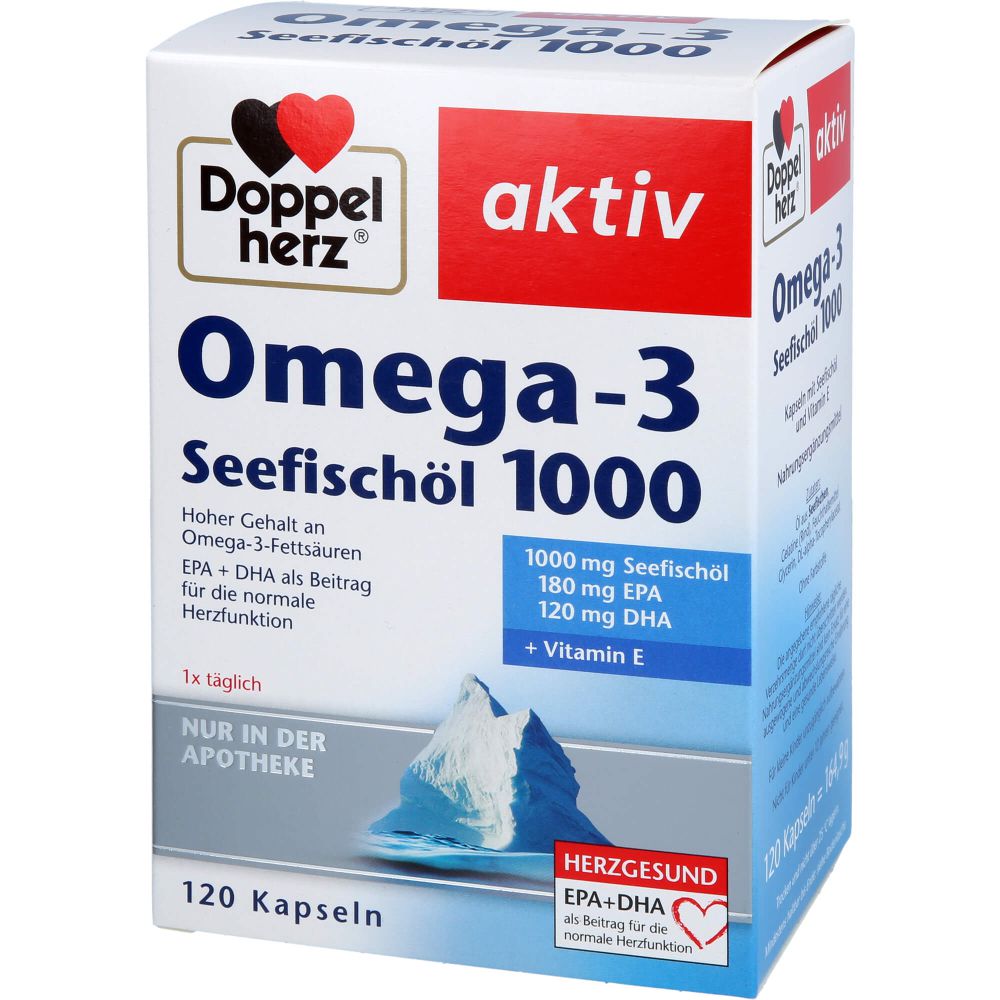Omega-3 Seefischöl 1000 Kapseln