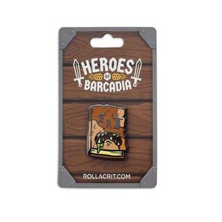 Heroes of Barcadia - Liquornomicon Pin