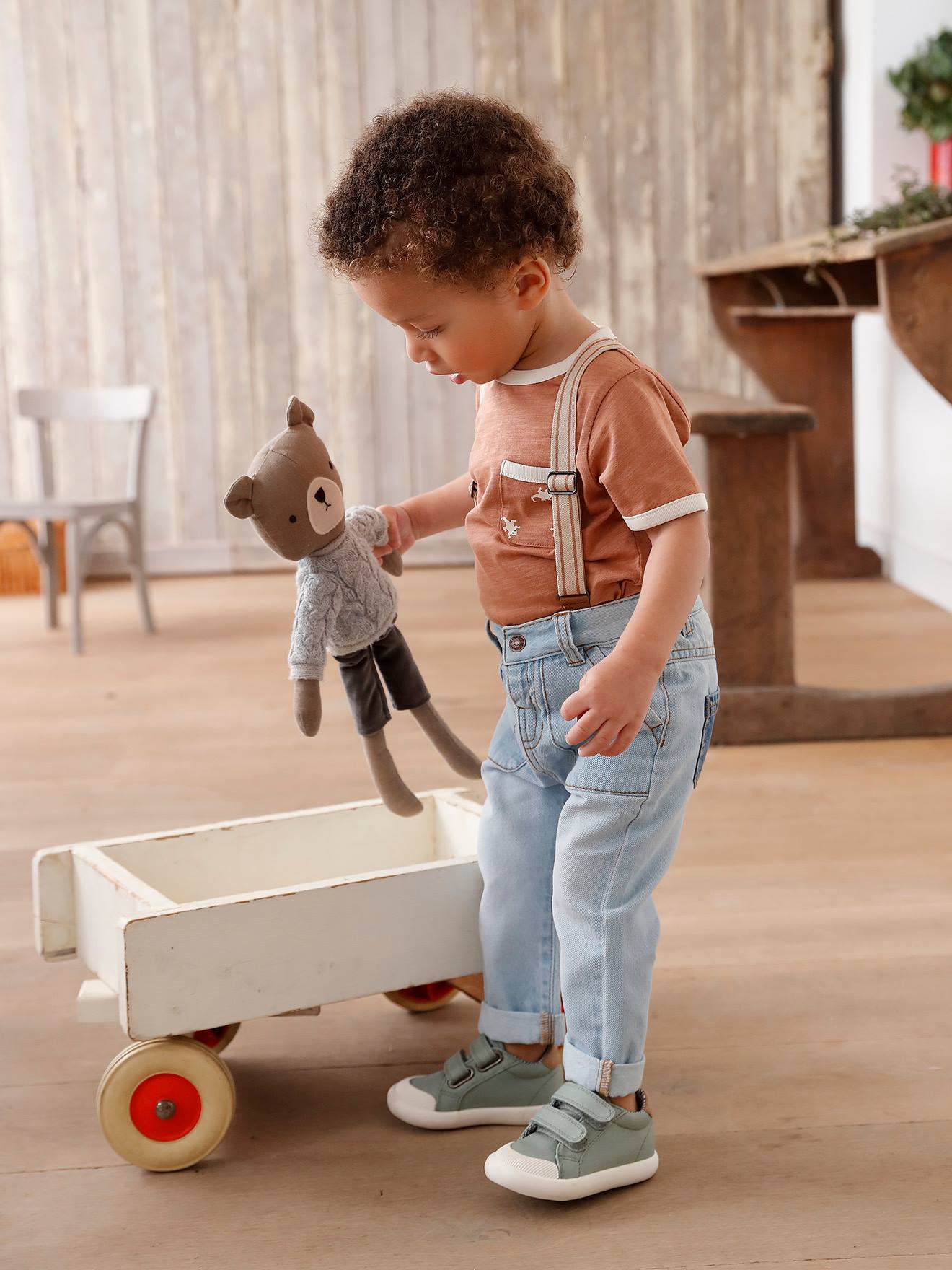 Vertbaudet Baby T-Shirt - braun