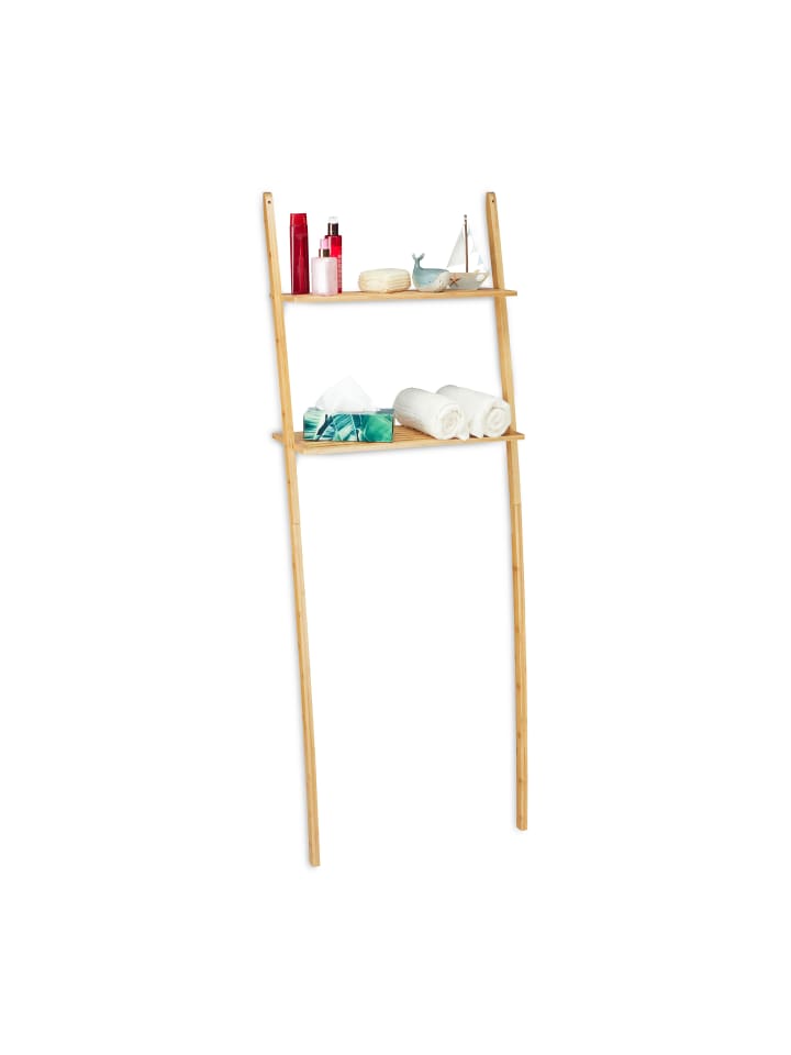 relaxdays Waschmaschinenregal Bambus günstig kaufen onesize